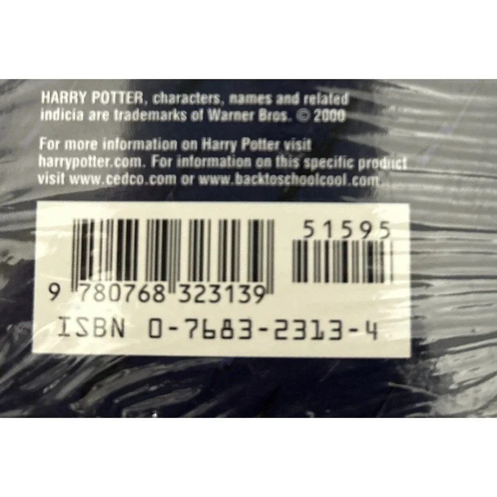 HARRY POTTER ADDRESS BOOK RARE ‎ (2000)in original pack, pen sealed NEVER USED